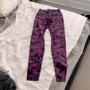 High rise full length leggings